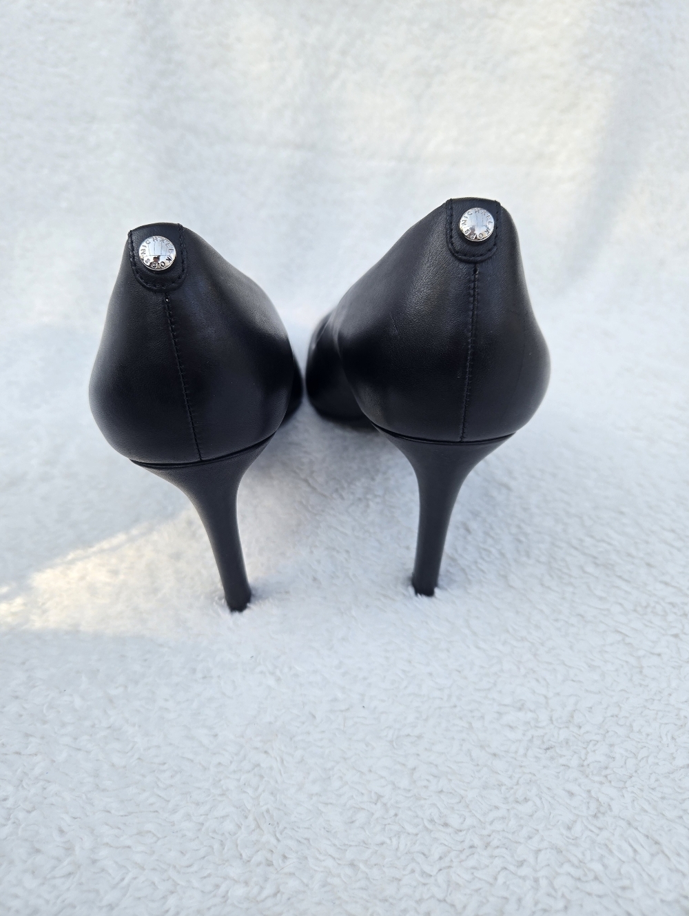 NEW Michael Kors Alina Flex Leather Pumps – Black – Size 9.5 - Picture 2 of 8